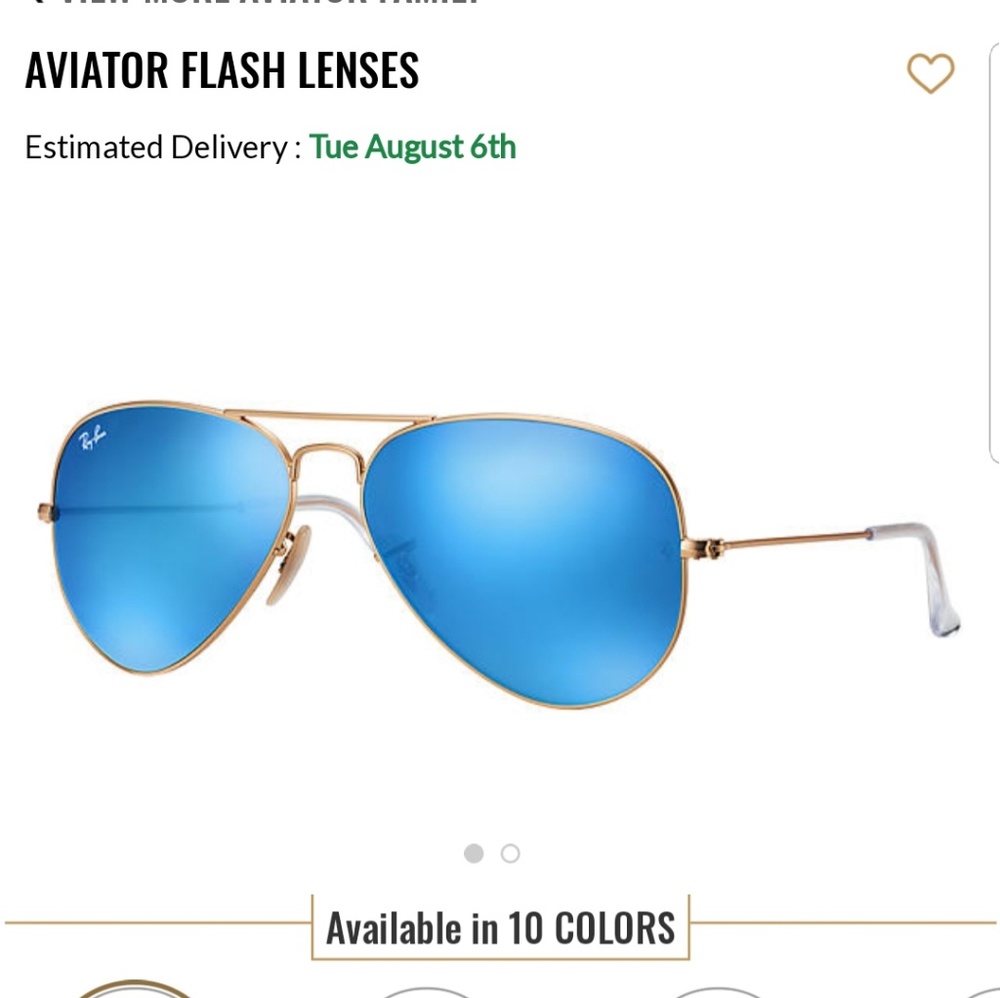 Rayban aviator sunglasses